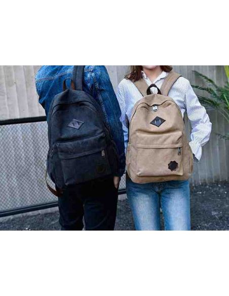 Cotton Backpack K011 Black buy in online store