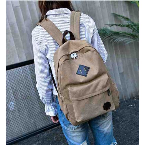 Cotton Backpack K011 Black buy in online store