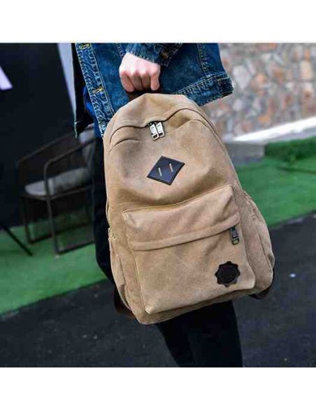 Cotton Backpack K011 Black buy in online store