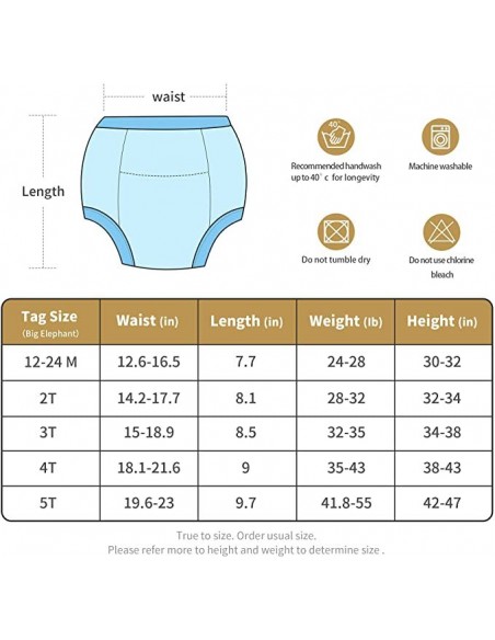 Big Elephant Training Panties - 3T buy in online store Big Elephant Training Panties - 3T buy in online store