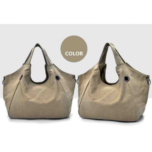 Women's cotton bag K010 sand buy in online store