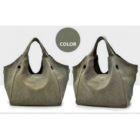 Women's cotton bag K010 khaki buy in online store