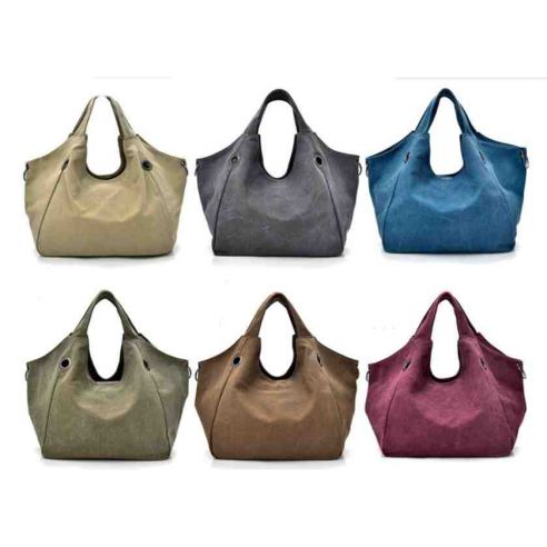 Female cotton bag K010 gray buy in online store