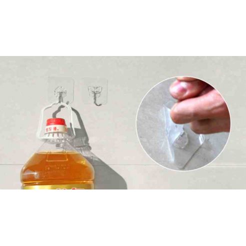 Hooks on a sticky basis for tile, glasses buy in online store