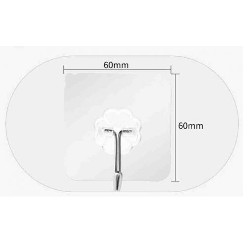 Hooks on a sticky basis for tile, glasses buy in online store