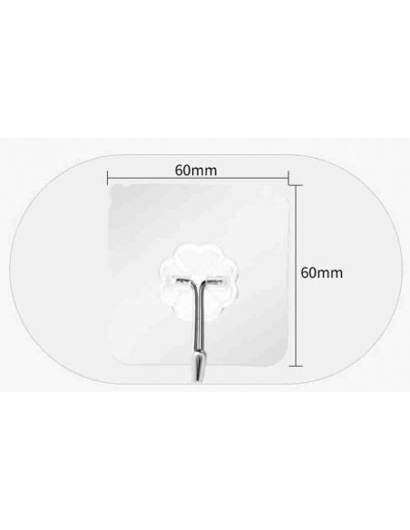Hooks on a sticky basis for tile, glasses buy in online store