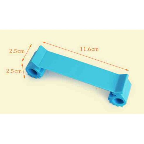 Stopper under the door of blue - Packaging 2pcs buy in online store