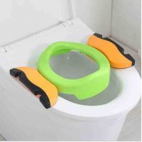 Road folding pot plastic green and seating for toilet 2 in 1 buy in online store 2