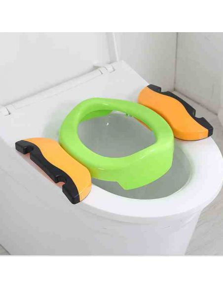 Road folding pot plastic green and seating for toilet 2 in 1 buy in online store Road folding pot plastic green and seating for toilet 2 in 1 buy in online store
