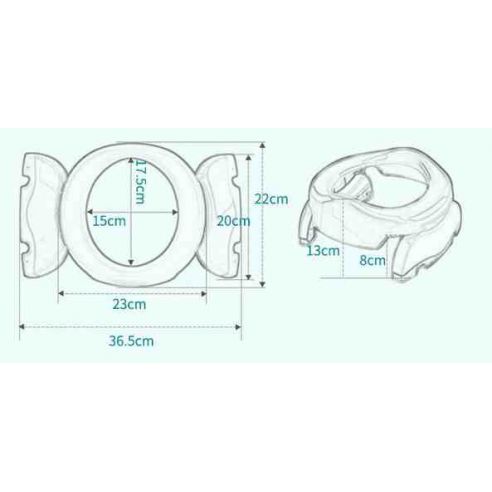 Road folding pot plastic green and seating for toilet 2 in 1 buy in online store