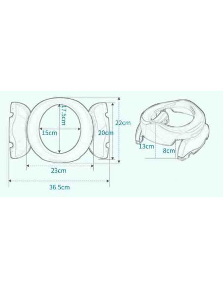 Road folding pot plastic green and seating for toilet 2 in 1 buy in online store Road folding pot plastic green and seating for toilet 2 in 1 buy in online store