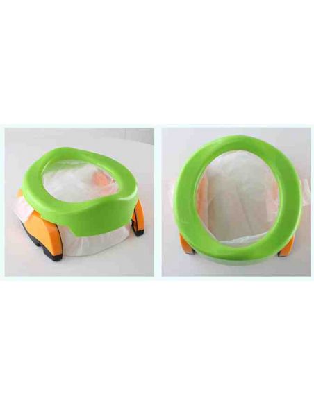 Road folding pot plastic green and seating for toilet 2 in 1 buy in online store Road folding pot plastic green and seating for toilet 2 in 1 buy in online store