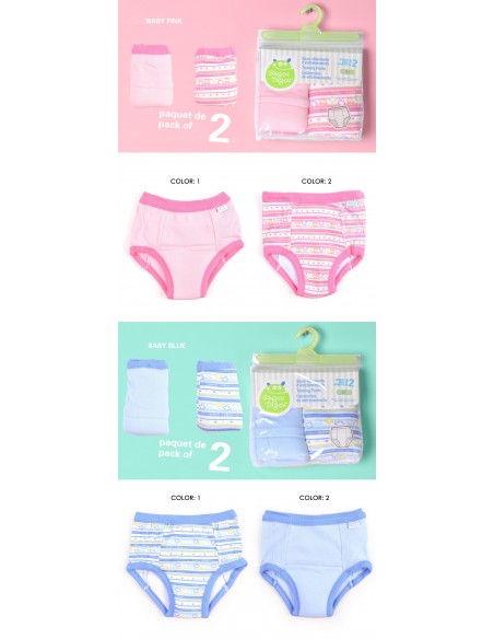 Gagou Tagou training panties for hot summer - 2pcs buy in online store Gagou Tagou training panties for hot summer - 2pcs buy in online store