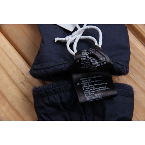 Mittens COS with lama wool insulation blue 3-5 years buy in online store