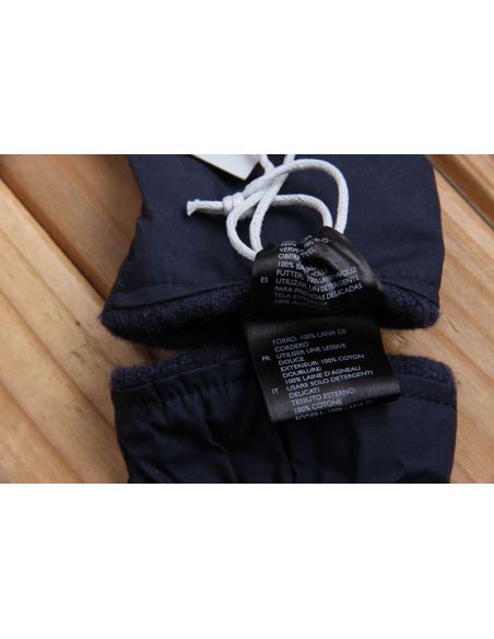 Mittens COS with lama wool insulation blue 3-5 years buy in online store