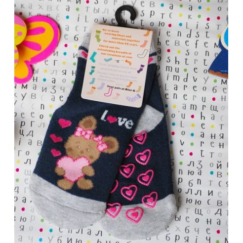 Socks Children's Anti-slip Machrow Size 19-22 Blue buy in online store