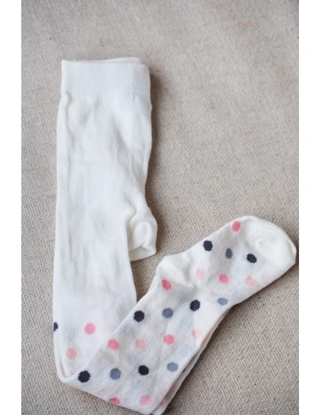 Merino wool tights 98-104p - White buy in online store