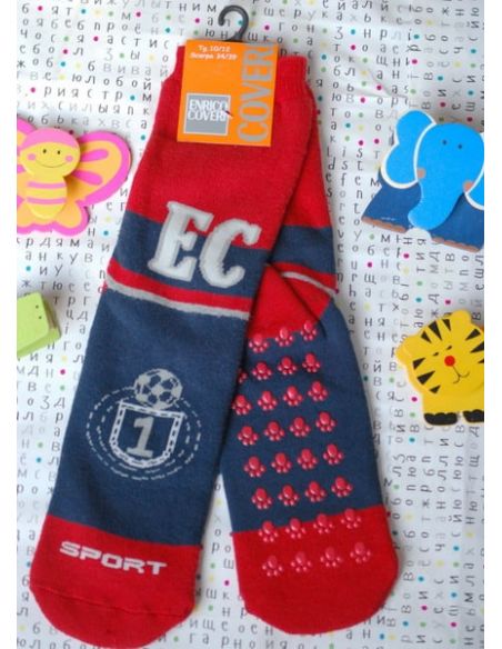 Socks Baby Coveri Anti-slip Machrow Size 34-39 Red buy in online store Socks Baby Coveri Anti-slip Machrow Size 34-39 Red buy in online store