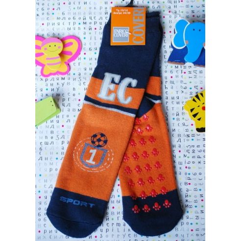 Baby socks Coveri Anti-slip terry size 34-39 Orange buy in online store