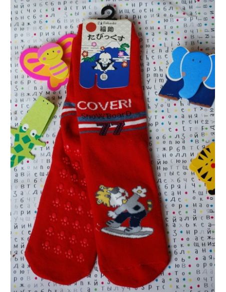 Socks Baby Fukuske Anti-slip terry size 34-39 Red Tiger buy in online store Socks Baby Fukuske Anti-slip terry size 34-39 Red Tiger buy in online store