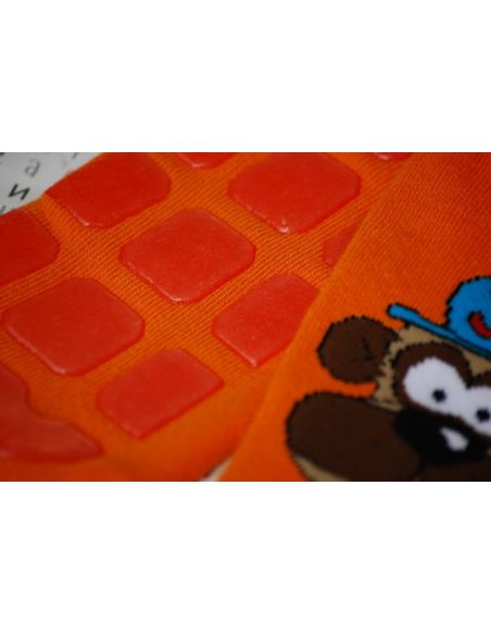 Socks Baby Anti-slip Machrow Meritex Orange Size 35-40 buy in online store