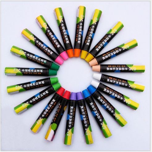 Water soluble dust chalk color - set 20pcs buy in online store