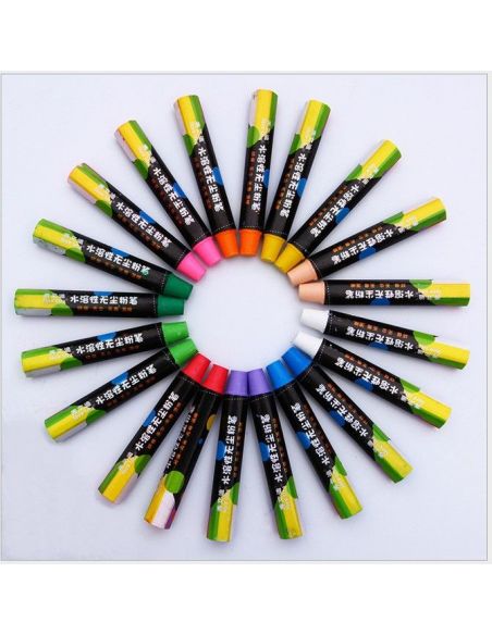 Water soluble dust chalk color - set 20pcs buy in online store Water soluble dust chalk color - set 20pcs buy in online store