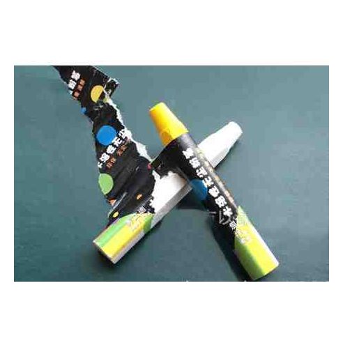 Water soluble dustless chalk white - 20pcs buy in online store