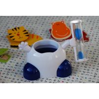 Stand under the toothbrushes with sand clock buy in online store 2