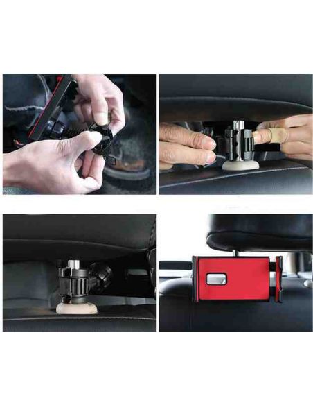 Car fastening for tablets and smartphones on the back of the seat buy in online store