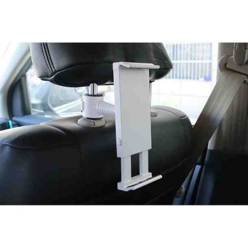 Car fastening for tablets and smartphones on the back of the seat black buy in online store