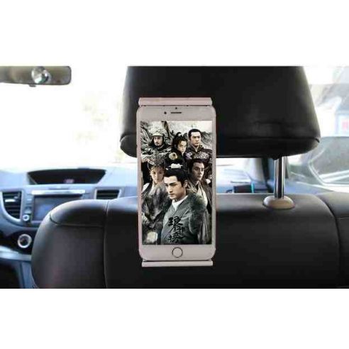 Car fastening for tablets and smartphones on the back of the seat black buy in online store