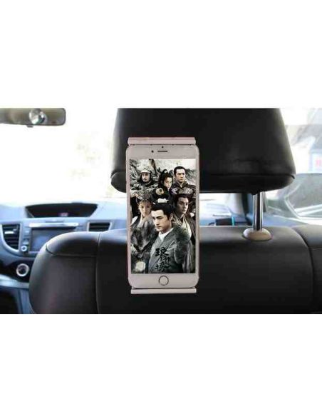 Car fastening for tablets and smartphones on the back of the seat black buy in online store