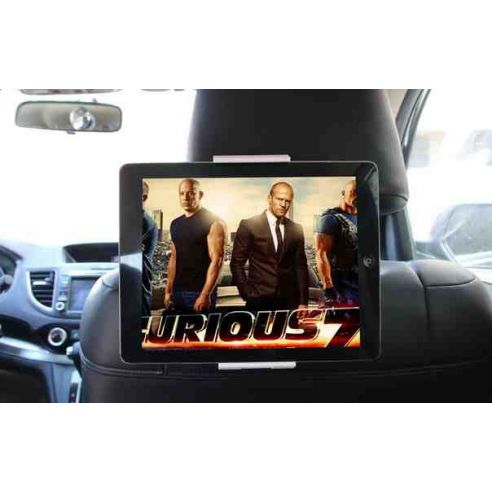 Car fastening for tablets and smartphones on the back of the seat black buy in online store