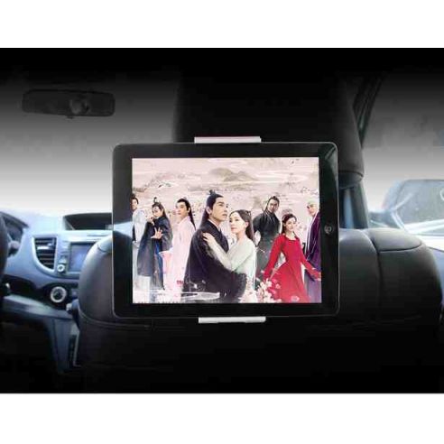 Car fastening for tablets and smartphones on the back of the seat black buy in online store