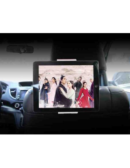 Car fastening for tablets and smartphones on the back of the seat black buy in online store