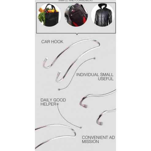 Hook for things in a metal car - Packaging 2pcs buy in online store