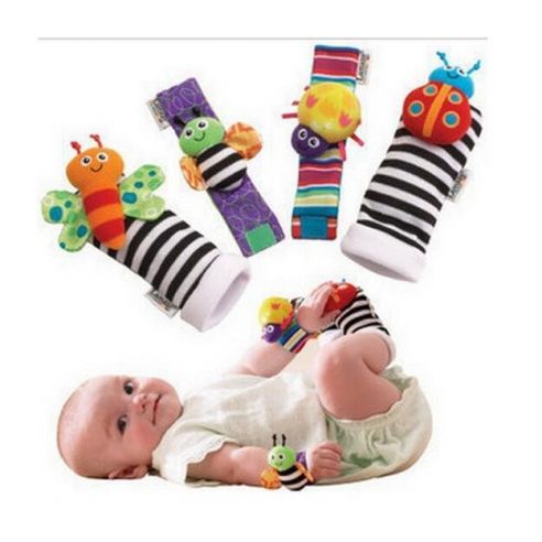 Educational rattles on legs and handles of the company Lamaze Set 1 buy in online store