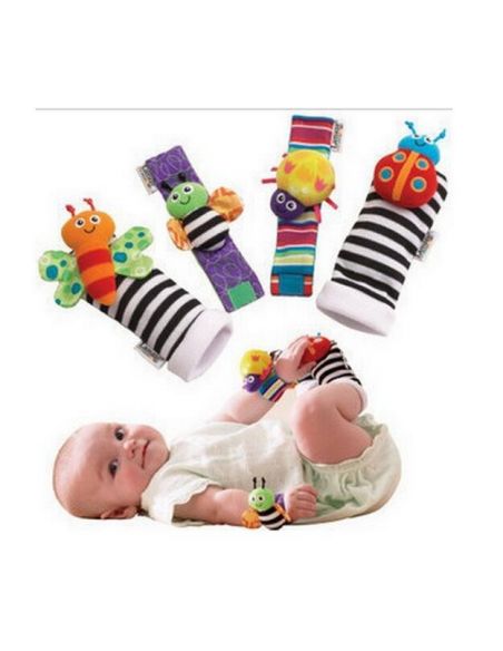 Educational rattles on legs and handles of the company Lamaze Set 1 buy in online store