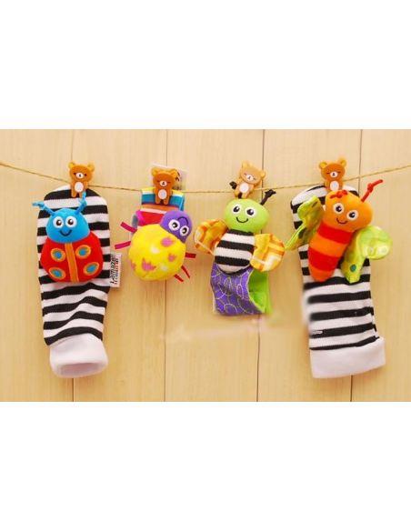 Educational rattles on legs and handles of the company Lamaze Set 1 buy in online store