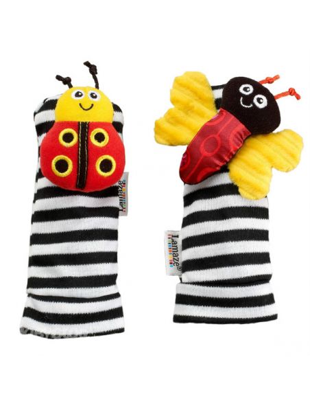 Educational rattles on the legs and handles of the company Lamaze buy in online store