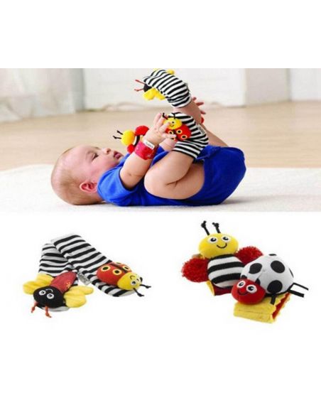 Educational rattles on the legs and handles of the company Lamaze buy in online store