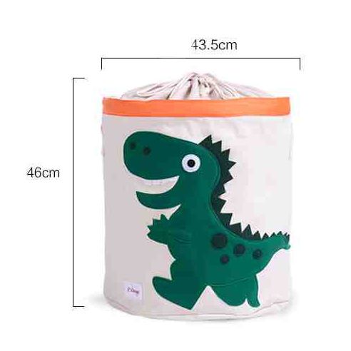 Basket for toys Cotton with Applique - Raccoon buy in online store