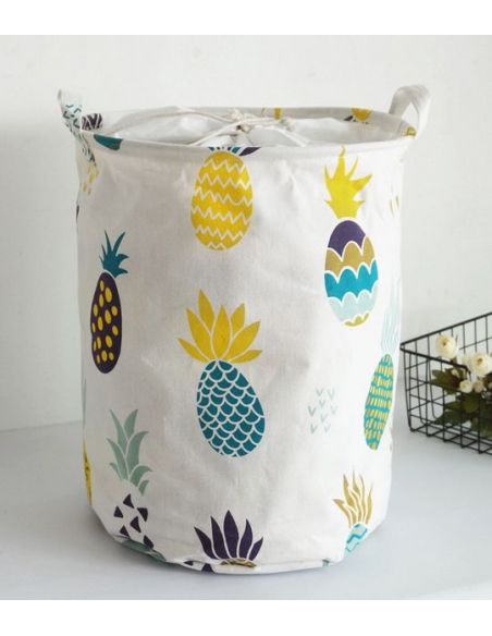 Cotton Toy Basket - Pineapple buy in online store Cotton Toy Basket - Pineapple buy in online store