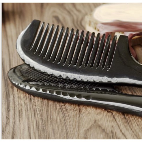 Horn comb - 18cm (rare teeth) buy in online store