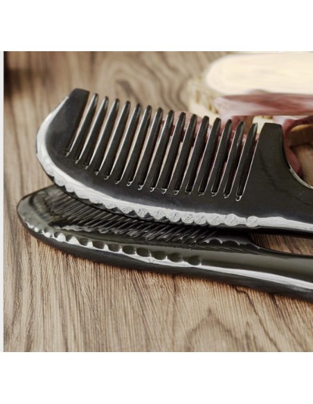 Horn comb - 18cm (rare teeth) buy in online store