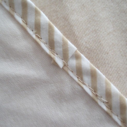 Single-sided diaper non-cooled cotton + waterproof breathable membrane buy in online store