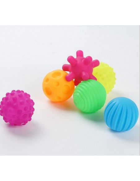 Set Touch Tactile Balls Bright - Soft Balls buy in online store Set Touch Tactile Balls Bright - Soft Balls buy in online store