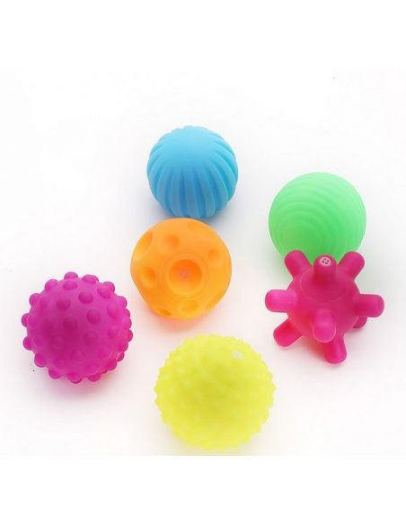 Set Touch Tactile Balls Bright - Soft Balls buy in online store Set Touch Tactile Balls Bright - Soft Balls buy in online store