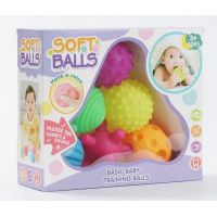 Set Touch Tactile Balls Bright - Soft Balls buy in online store
